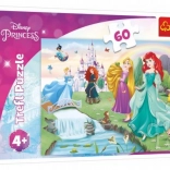 Puzzle 60 pièces Découvre les princesses DISNEY PRINCESS Trefl