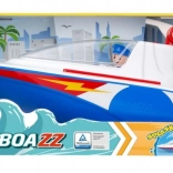 LENA bateau de police avec pompe pour jeux d’eau