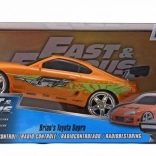 Rapides et dangereux voiture RC Toyota Supra de Brian 1:24