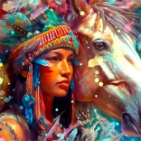 Puzzle Âme Sauvage 1000 pièces