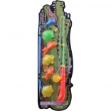 Jeu de pêche aux poissons sur carte 53 × 15 cm