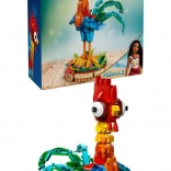 lego disney vaiana 2 heihei – figurine articulée à exposer