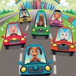 Puzzle en bois Art Puzzle Petits Conducteurs 100 pièces