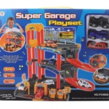 Garage avec petites voitures