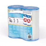 Cartouches filtrantes pour pompe de piscine type A – lot de 2 INTEX