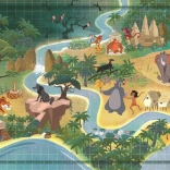 Puzzle Clementoni Story Maps : Le Livre de la jungle (1000 pièces)