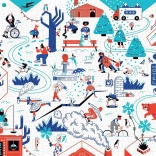 Puzzle d’hiver 1000 pièces