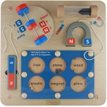 Tableau mural magnétique éducatif MASTERKIDZ – panneau Montessori