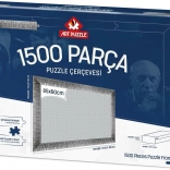 Cadre pour puzzle 85x60 cm argenté