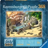 ravensburger exit puzzle kids aventure pirate 368 pièces