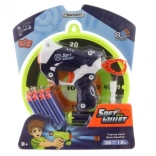 Pistolet à projectiles en mousse avec cible