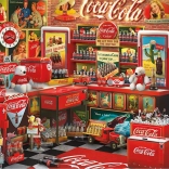 Puzzle SCHMIDT Coca-Cola – boutique nostalgique, 1000 pièces