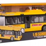 Bus scolaire jaune avec fonction lumière et son