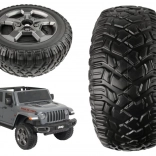 Roue de remplacement pour véhicule Jeep