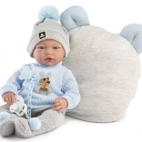 Poupée réaliste bébé Guca avec sons et corps doux - 38 cm