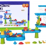 Grand parc aquatique interactif Table Moules de sable Moulins