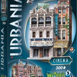 WREBBIT puzzle 3D Urbania : cinéma, 300 pièces