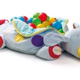 Chien en peluche multifonction avec balles de Niny