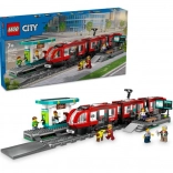 LEGO® City 60423 Tramway et arrêt au centre-ville