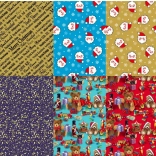 Papier cadeau de Noël – assortiment de motifs