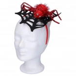 Serre-tête avec toile d’araignée et araignée