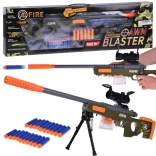 Grande carabine sniper en mousse avec optique et chargeur