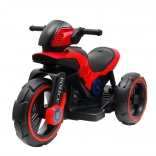 Moto électrique pour enfants BABY MIX Police – rouge