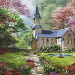 Puzzle Jardin en fleurs 1000 pièces EUROGRAPHICS