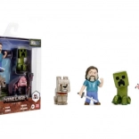 set de figurines métalliques MINECRAFT MOVIE 6,5 cm – 4 pcs