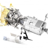 metal earth puzzle 3d apollo csm avec module lunaire