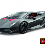 Modèle Lamborghini Sesto Elemento 1:24 Gris Métallique