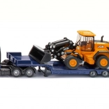 Siku camion MAN avec remorque surbaissée et chargeuse sur pneus JCB 1:87