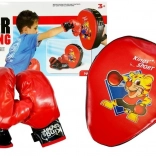 Set de boxe pour enfants avec gants et protège‑mains