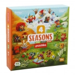 Puzzlika Quatre saisons, puzzle éducatif pour enfants