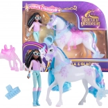 Unicorn Academy Layla et Glacier – poupée et licorne avec accessoires