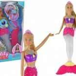 Poupée Anlily sirène avec effets lumineux et sonores