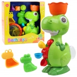 Ensemble de jouets de bain Dino avec moulinette