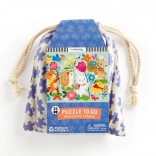 Puzzle Défilé de printemps dans un sachet en tissu par Mudpuppy