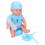 Poupée bébé 31 cm avec fonction boire et faire pipi