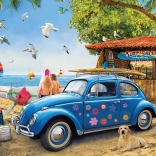 Puzzle Eurographics VW Coccinelle et Surfeurs 1000 pièces