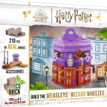 Kit de construction Brick Trick Harry Potter : Farces pour Sorciers Weasley (210 pièces)