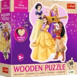 Puzzle en bois 50 pièces Disney Princesses