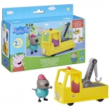 Peppa Pig camion benne avec grand-père et le chien