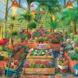 Puzzle Jardin sous serre 1000 pièces