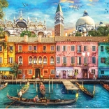 GIBSONS Puzzle Couleurs de Venise 1000 pièces