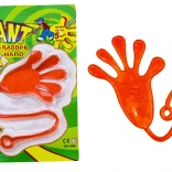 Poignée collante Slime flexible orange