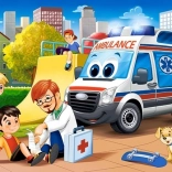 Puzzle 60 Pièces Premiers Secours
