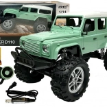Voiture tout-terrain RC LAND ROVER DEFENDER D110 1:14 verte 2,4G