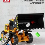jeu de construction bulldozer 653 pièces avec télécommande