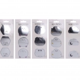 Autocollants miroir 12 × 8 cm – mix de motifs